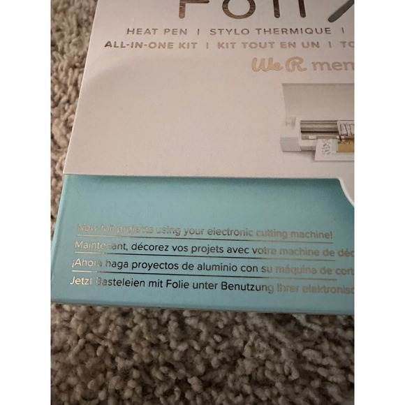 New We R Memory Keepers Foil Quill All-in-One Kit Heat Pen Foil Projects - Picture 5 of 5
